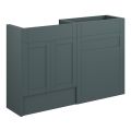 Vasca Bordo 1236mm Standard Basin & WC Unit Pack - Matt Green Camo (Oak Cab)  - 0
