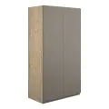 Vasca Salto 600mm Standard 2 Door Storage Unit - Matt Stone (Oak Cab)  - 0