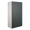 Vasca Salto 600mm Standard 2 Door Storage Unit - Matt Graphite Grey (Grey Cab)  - 0
