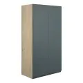 Vasca Salto 600mm Standard 2 Door Storage Unit - Matt Green Camo (Oak Cab) - 0