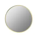 Vasca Casa 600mm Round Mirror - Brushed Brass  - 0