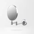 Vasca Cromo Round Cosmetic Mirror - Chrome  - 0