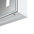 Vasca Linea 600mm 2 Door Front-Lit LED Mirror Cabinet - 2