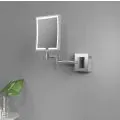 Vasca Tondo Square LED Cosmetic Mirror - Chrome  - 1