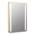Vasca Forte 510mm F/S Furniture Pack - Anthracite Gloss w/Brushed Brass Finishes - 10