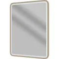 Vasca Porta 600mm Rectangle Front-Lit LED Mirror - Brushed Bronze  - 0