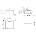 Vasca Giglio Rimless Short Projection Close Coupled Fully Shrouded WC & Soft Close Seat - 2
