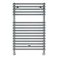 Vasca Luto Round Ladder Radiator (500x730mm) - Chrome - 0