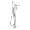 Vasca Chiara Floor Standing Bath/Shower Mixer - Chrome - 0
