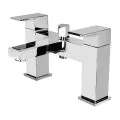 Vema Lys Deck Mounted Bath/Shower Mixer - Chrome DITB2140 - 0