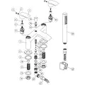 Vasca Capo Bath/Shower Mixer - Chrome - 1