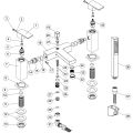 Vasca Aldo Bath/Shower Mixer & Shower Kit - Chrome - 1