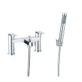 Vasca Aldo Bath/Shower Mixer & Bracket - Chrome - 0