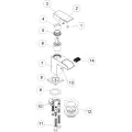 Vasca Bona Cloakroom Basin Mixer - Chrome - 1