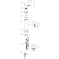 Vasca Aldis Basin Mixer & Waste - Chrome - 1