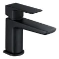 Vasca Chiara Cloakroom Basin Mixer & Waste - Matt Black - 0