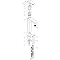 Vasca Chiara Tall Basin Mixer - Brushed Bronze - 1