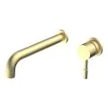 Vasca Cirocco 220mm Wall Mounted Basin Mixer - Brushed Brass - 0