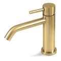 Vema Vema Tiber Basin Mixer - Brushed Brass - 0