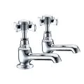 Vasca Allegra Basin Taps - Chrome - 0