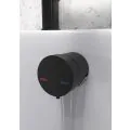 Vasca Bath Overflow Filler w/Integrated Valve - Black - 0