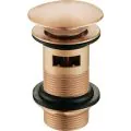 Vasca Slotted Mushroom Basin Waste (1 1/4") - Brushed Bronze - 0