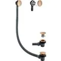 Vasca Sprung Bath Waste & Overflow - Brushed Bronze - 0