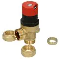 Honeywell Dual Auto By-Pass Angled (22mm) DU145 - 0