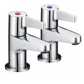 Bristan Design Utility Bath Taps (Pair) DUL 3/4 C - 0