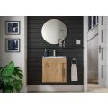 Vasca Rapallo 510mm Floor Standing Unit Inc. Basin - Seville Oak  - 1