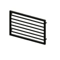 Abacus Metro Towel Warmer 578X800mm Matt Black ELME057880MB - 0