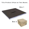 Abacus Elements Level Tray Kit - 9X9 Centre Linear Drain EMK3-CE-0909 - 0