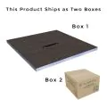 Abacus Elements Level Tray Kit - 12X12 Centre Linear 300 Drain EMK3-CE-1212 - 0