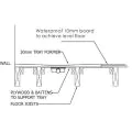 Abacus Elements Level Tray Kit - 14X9 Centre Linear 300 Drain EMK3-CE-1409 - 2