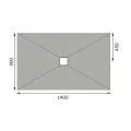Abacus Elements Level Tray Kit - 14X9 Centre Square Drain EMKS-CE-1409 - 1