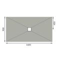 Abacus Elements Level Tray Kit - 16X9 Centre Square Drain EMKS-CE-1609 - 1