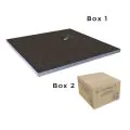Abacus Elements Level Tray Kit - 9X9 Corner Square Drain EMKS-CO-0909 - 0