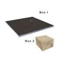 Abacus Elements Level Tray Kit - 10X10 Square Drain EMKS-CO-1010 - 0