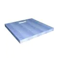 Abacus Elements Substrate Square Shower Tray With End Drain- 40mm EMSE-05-2512 - 0