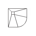 Abacus Elements Standard Quadrant Substrate Element EMSE-20-1510 - 1