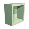 Abacus Elements Recessed Waterproof Storage Unit (350x350x180) EMSU-05-0025 - 0