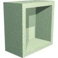 Abacus Elements Recessed Waterproof Storage Unit (800x500x100) - 0