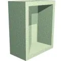 Abacus Elements Recessed Waterproof Storage Unit (800x500x180) - 0