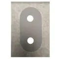 Abacus Double Collar Sleeve Hole: 23mmX2 Waterproof 200mm x 140mm EMTM-75-1005 - 0