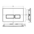 Abacus Trend 2 Press Panel Chrome (EPPR-30-05CP) - 1