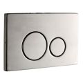 Abacus Iso 2S Brushed Stainles Steel Press Plate EPPR-35-05BS - 0