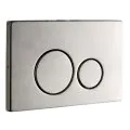 Abacus Iso 2S Brushed Stainles Steel Press Plate EPPR-35-05BS - 0