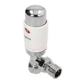 BiWorld Elegance 15mm Angled Chrome/White TRV EV-E15A - 1