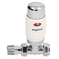 BiWorld Elegance 15mm Straight Chrome/White TRV EV-E15S - 0