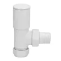 BiWorld Heavy Pattern 15mm White Angled Wheel Head Valve EV-HP15AW - 0